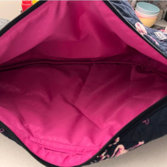 Retired Pattern  Vera Bradley Sling Backpack Flirty Flamingos 27611-T93 - Picture 4 of 5